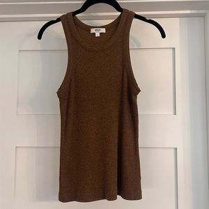 AGOLDE Bailey Tank (brown - S)